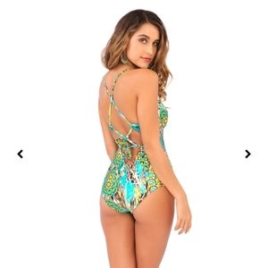 LULI FAMA XS SWIMSUIT ONE PIECE NWT